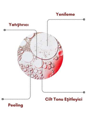 Axodine Aha-Bha Canlandırıcı Arındırıcı ve Cilt Tonu Eşitleyici Kırmızı Peeling Serum 30 ML