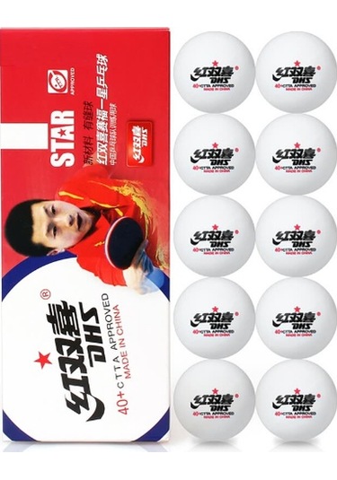 Dhs Cf40c Masa Tenisi Pinpon Topu 10lu Beyaz