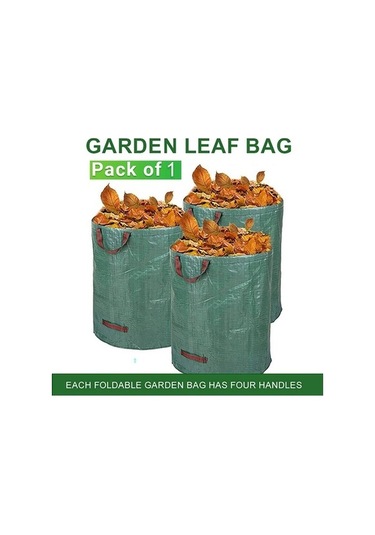 Ebitda Dayanıklı Dokuma Malzemeli Büyük Bahçe Yaprak Çöp Torbası 3 Adet, Uzun Süre Kalıcı, Yüksek Kapasite, Bahçe Ve Ev İşle