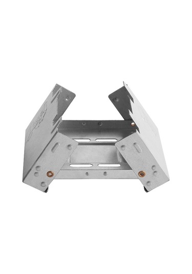 Ebitda Katlanır Kamp Alkol Sobası - Hafif & Taşınabilir Piknik Aleti Gri