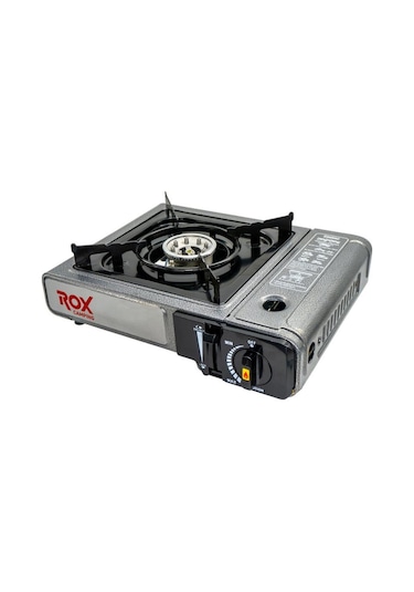 Rox Camping 0103 Tekli Portatif Kamp Ocak Ekstra Gaz  Girişli
