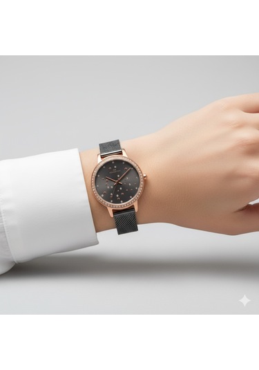 For Motion Kadın Kol Saati Altın Renk, Taşlı Kadran - Fm.01340h.05, 2 Yıl Garantili Altın For Motion Kadın Kol Saati Altın Renk, Taşlı Kadran - Fm.01340h.05, 2 Yıl Garantili Altın