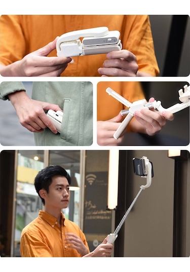 Hohem İsteady Q 2 Eksenli El Tipi Selfie Çubuğu Gimbal