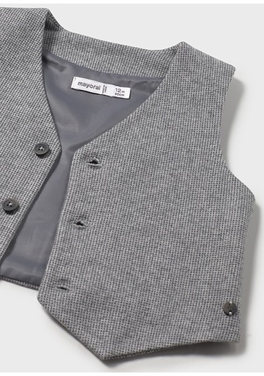 Mayoral Gri Erkek Bebek Yelek 2349 Gri