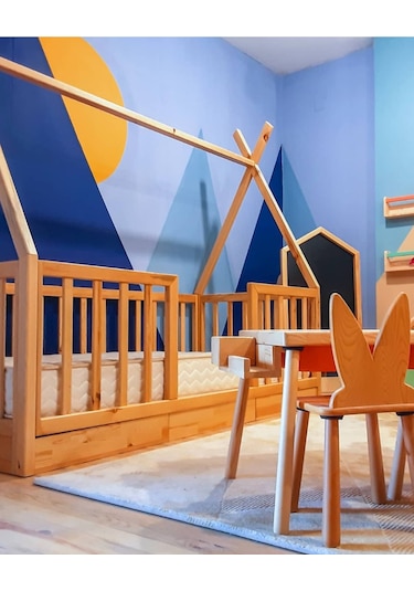Woodnjoy Wood&joy Montessori Tribal Karyola