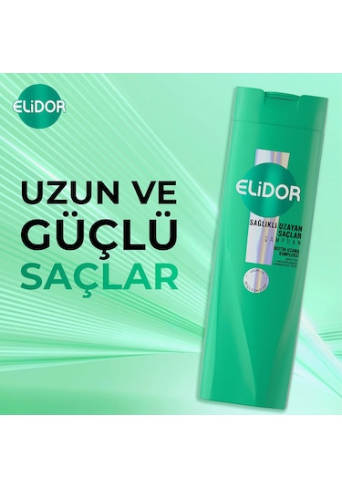 Elidor Uzayan Saçlar Bakım Şampuanı 3 x 400 ML