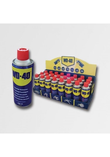 Wd40 Çok Amaçlı Yağlama Spreyi ve Pas Sökücü 24 Adet 1Koli 400 ML