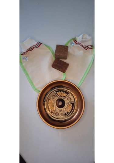 Eker-yeşil Biyeli Hızlıgiy Kese Seti-2 Adet Kese-lastikli Kese