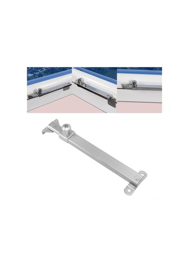 Yaozixa Alüminyum Pencere Konumlandırıcı Dayanıklı Rüzgar Dayakçısı Ekstra Dayanımlı Pencere Dirsekli Mekanizması Diğer