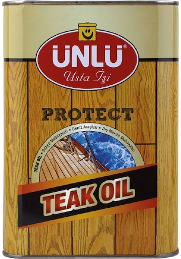 Ünlü Teak Oil 1. Kalite Tik Yağı 0.75 L