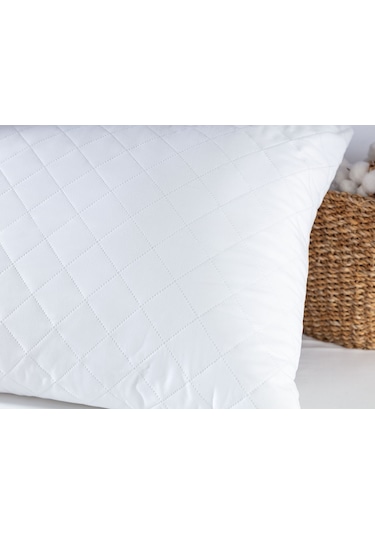 Madame Coco Kapitoneli Ultra Sonic Yastık 1kyast014250 X 70 Cm-beyaz