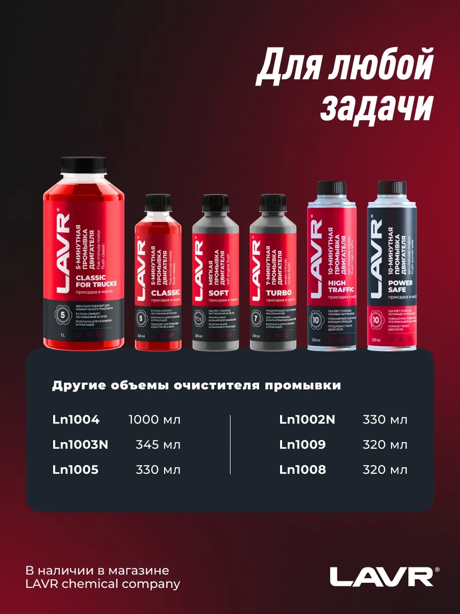 Lavr Motor Yağ Sistemi Yıkama 91079450