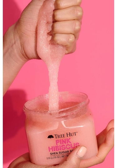 Tree Hut Pink Hibiscus Shea Sugar Vücut Peeling 510 G