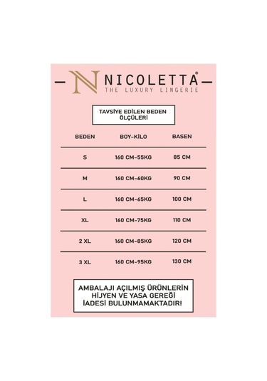 Nicoletta Kadın Külot 5 Li Paket Yüksek Bel Pamuklu Likrali Somon