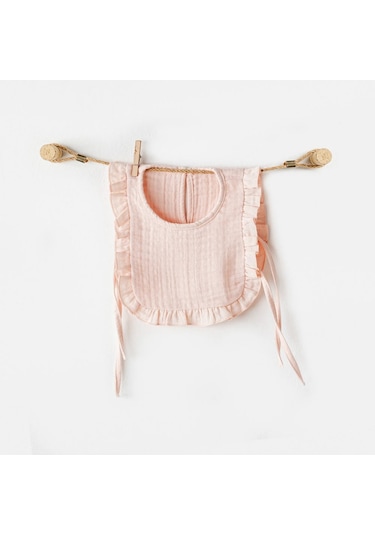 Andywawa Müslin Bebek Önlük Ac25865 Pembe