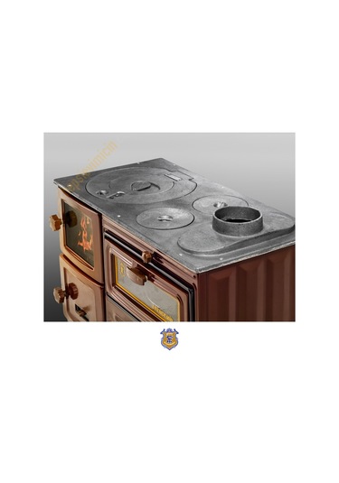 Erendemir Kuzine Şömine Tuğlalı Soba Ek104f-t