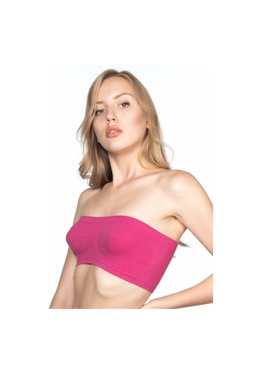 Mürdüm Mı Emay 4002 Soft Straplez Büstiyer Mürdüm
