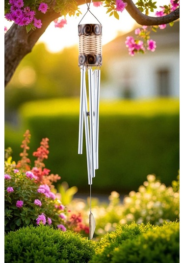 Hasır Detaylı Rüzgar Çanı