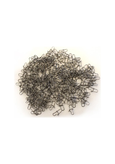 Captain 5014 İnox Yapay Yem Klipsi Nikel Snap 0 Numara 250'li Paket