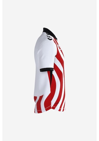 25/26 Hummel Samsunspor Çubuklu Forma Kırmızı - Beyaz