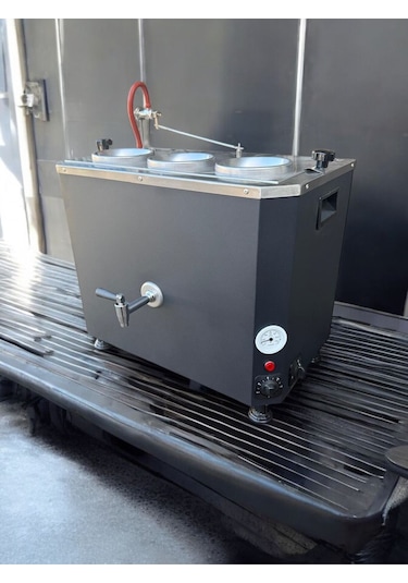 Elektrikli 1.sınıf Çay Kazanı 3 Demlik 35 Lt Kapasiteli