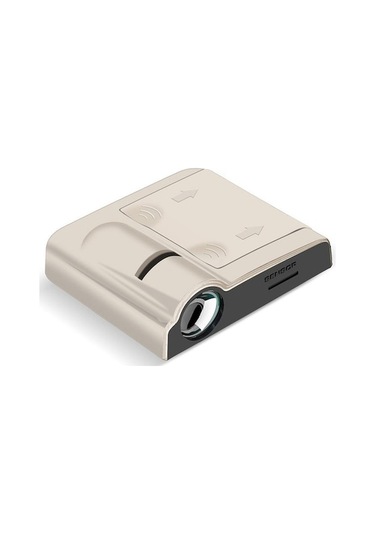 Novahub Galaxy Pilli Projeksiyon Gece Lambası 16 Gezegen Kartlı 16 Planet Kartlı Bej