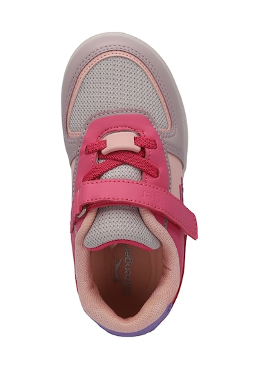 Slazenger PERLE Çocuk Cırt Cırtlı Pembe / Mor Sneaker
