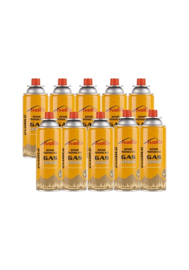 Evolite 227 Gr. Gaz Ocak Kartuşu 10 Adet Evo-009-a4