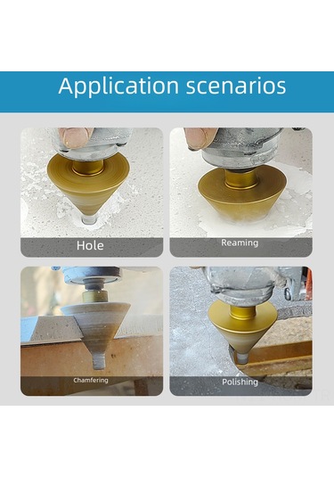 Suofeng Cunxing M10 Elmas Kesici Uç Parçası - Mermer, Kiremit, Granit Delme Ve Köşe Yuvarlama Aleti Φ38mm