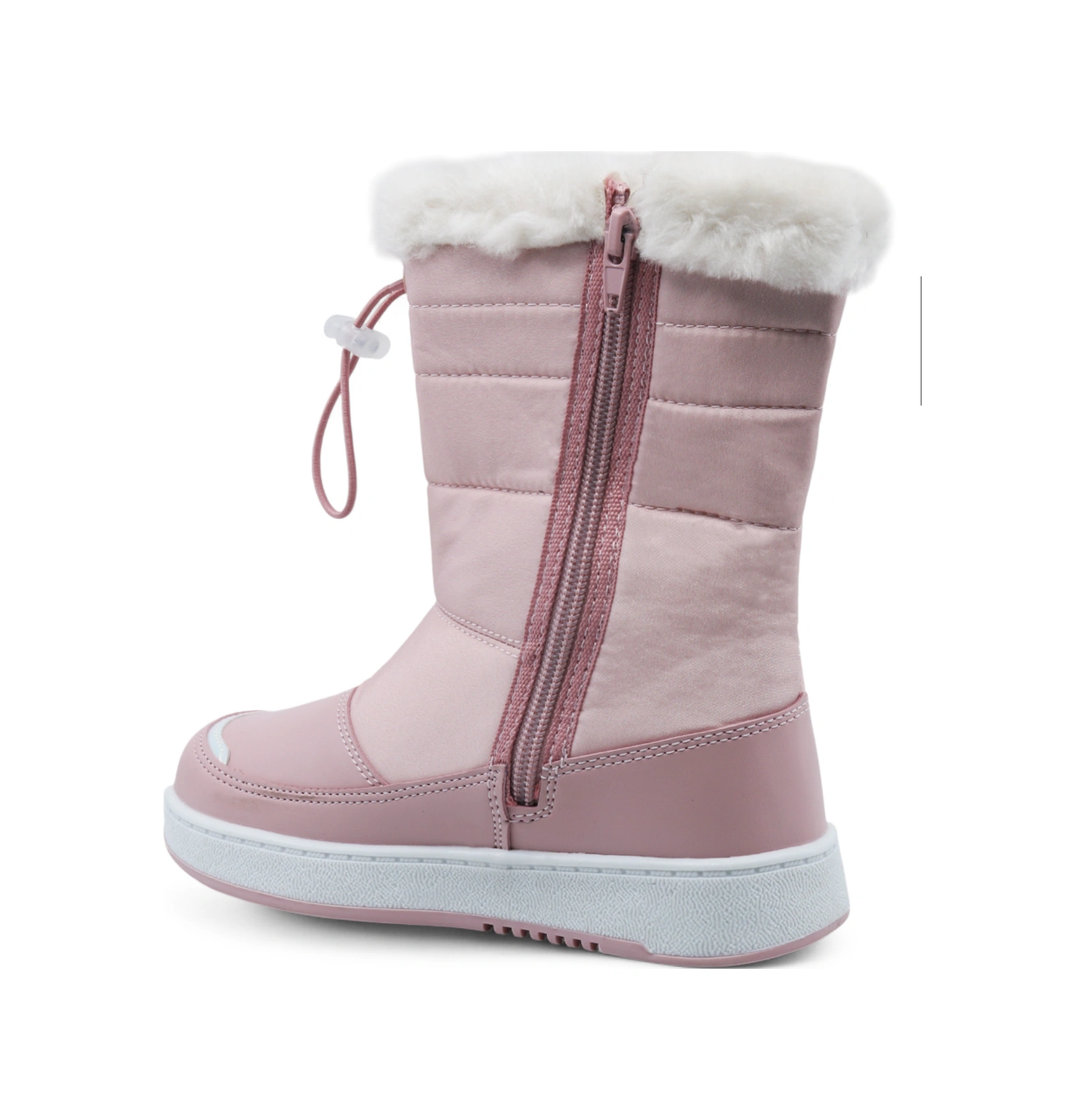 Khayt Belen Sıcak Astar Su Ve Soğuk Dayanıklı Ortopedik Kaymaz Taban Çocuk Bot Pudra