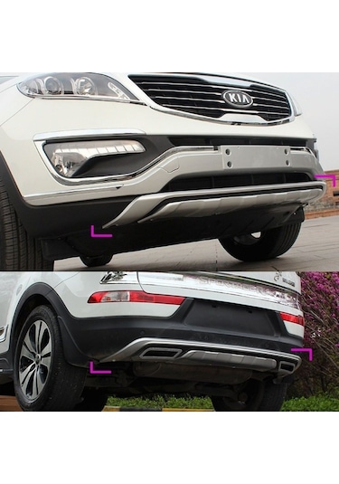Kia Sportage Ön-arka Tampon Koruması 2010-2015 Arası Uyumlu
