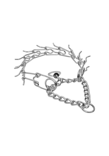 Doggie Eğitim Serisi Dikenli Boğma Zincir Köpek Tasması 4x60 CM