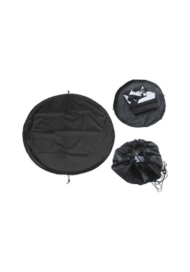 Yaozixa Siyah 130cm Deniz, Surf Ve Yüzücü Kıyafetleri İçin Kol/sırt Taşınabilir, Hızlı Çekmeli, Islak-kuru Ayıran Depolama Çantası Diğer