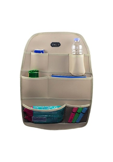 Space Koltuk Arkası Deri Organizer Bej T036495