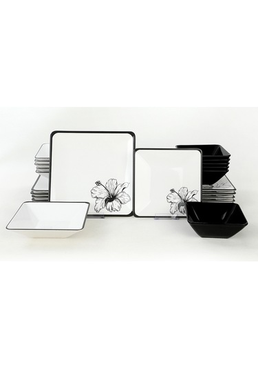 Keramika Lotus Yemek Takımı 24 Parça 6 Kişilik - 20037