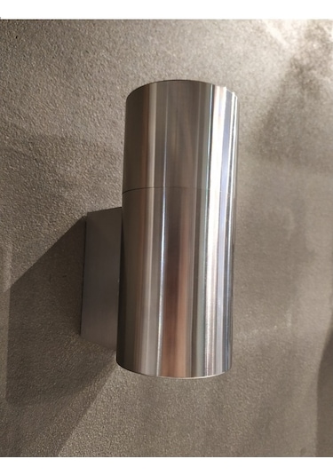 Dış Mekan Dekoratif Tek Yönlü Aplik Krom