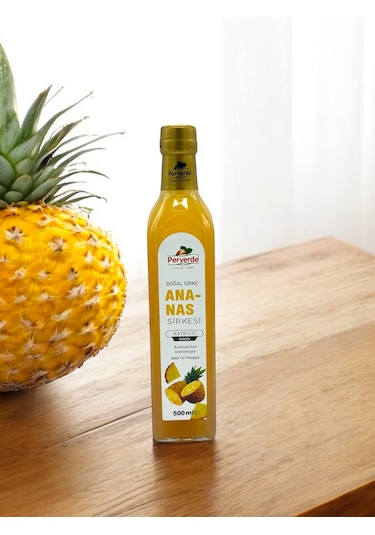 Perverde Doğal Ananas Sirkesi 500 ML