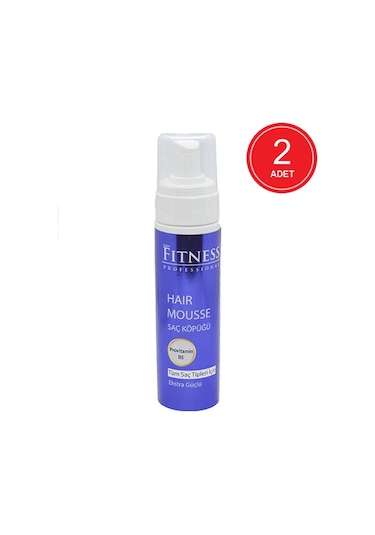 Fitness Professional Vitamin B5 Extra Güçlü Saç Köpüğü 2 x 250 ML