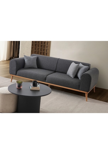 Rebull 3+3+1+1 Koltuk Takımı Antrasit