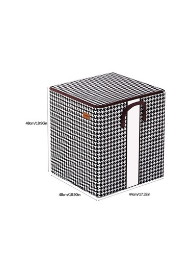 Unimarket Kapaklı Saklama Kutuları Jumbo Fermuarlı Ve Saplı Katlanabilir Saklama Çantası Dokunmamış Giysiler Dolap Için Taşınabilir Gardırop Sıralama King Yorgan Battaniye Düzenleyiciler 1rıa1f