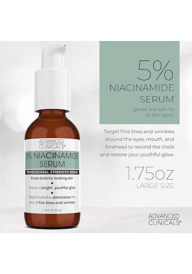 Advanced Clinicals 5% Niacinamide Serum 52ML