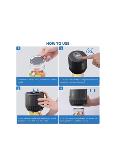 Elektrikli Şişe Vakum Kiti Gıda Depolama Ve Şişe Kapaklı Çok Renkli