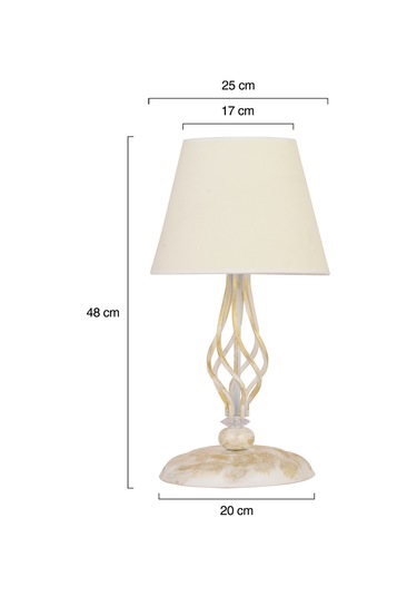 Lupin Beyaz Şapkalı Beyaz Abajur Diğer