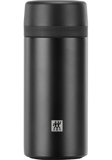 Zwilling Süzgeçli Termos Matara Siyah 420 ML