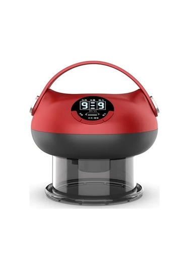 Wondernest Vakum Tedavisi Masaj Kazıma Jialan Isıtma Elektrikli Çukurluğu Mm Siyah - Kırmızı