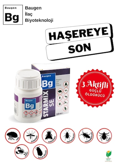 Baugen Bg Haşere Öldürücü Starmix Se 50 ML