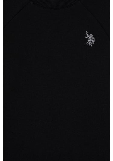 U.s. Polo Assn. Erkek Çocuk Siyah Sweatshirt 50313832-vr046 Siyah