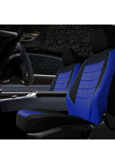 Gof Plus Serisi Universal Oto Koltuk Kılıfı Mavi