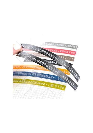 Motex Sarı-3D Kabartma Yazı Yazma ve Etiketleme Makinası + 1 Siyah Şerit