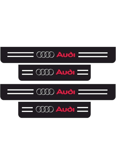 Audi S4 Kapı İç Koruma Ayaklık Sticker Markalı